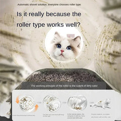 7L APP Control Automatic Cat Litter Box Self-cleaning Litter Box Pet Litter Box Cat Toilet for Cat Products Safety Protection