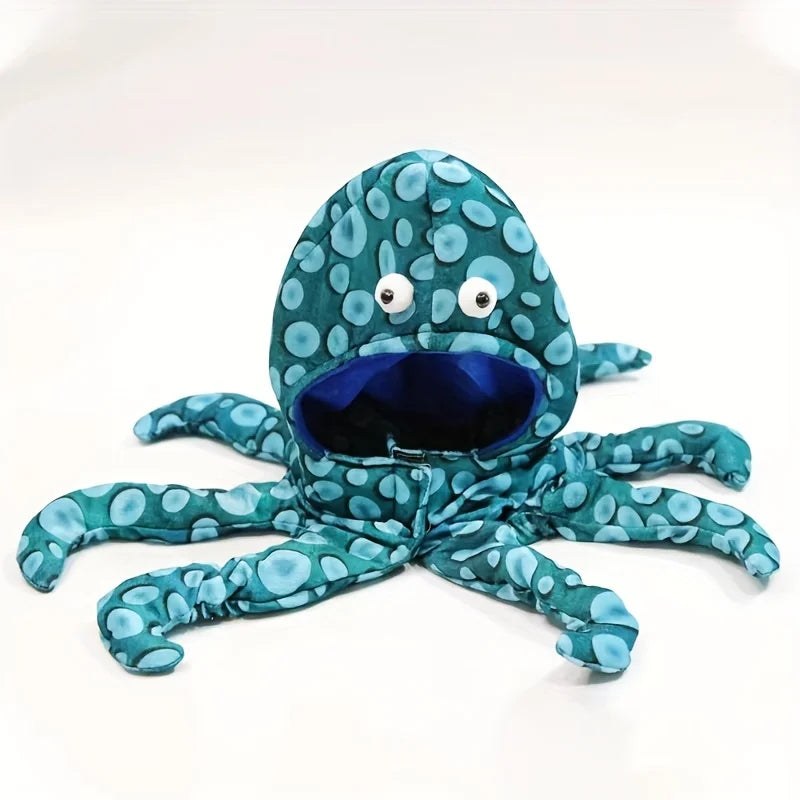 Octopus Costume for Small Dogs and Cats, Dog Hoodies Cold Weather Coat,Dog Pajamas for Christmas Halloween