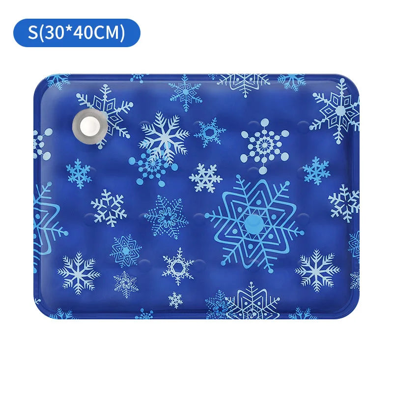 ❄️ Summer Cooling Gel Mat for Dogs & Cats – Ice Cushion Pet Cooling Blanket, Durable Water Mat for Bed, Sofa & Floor