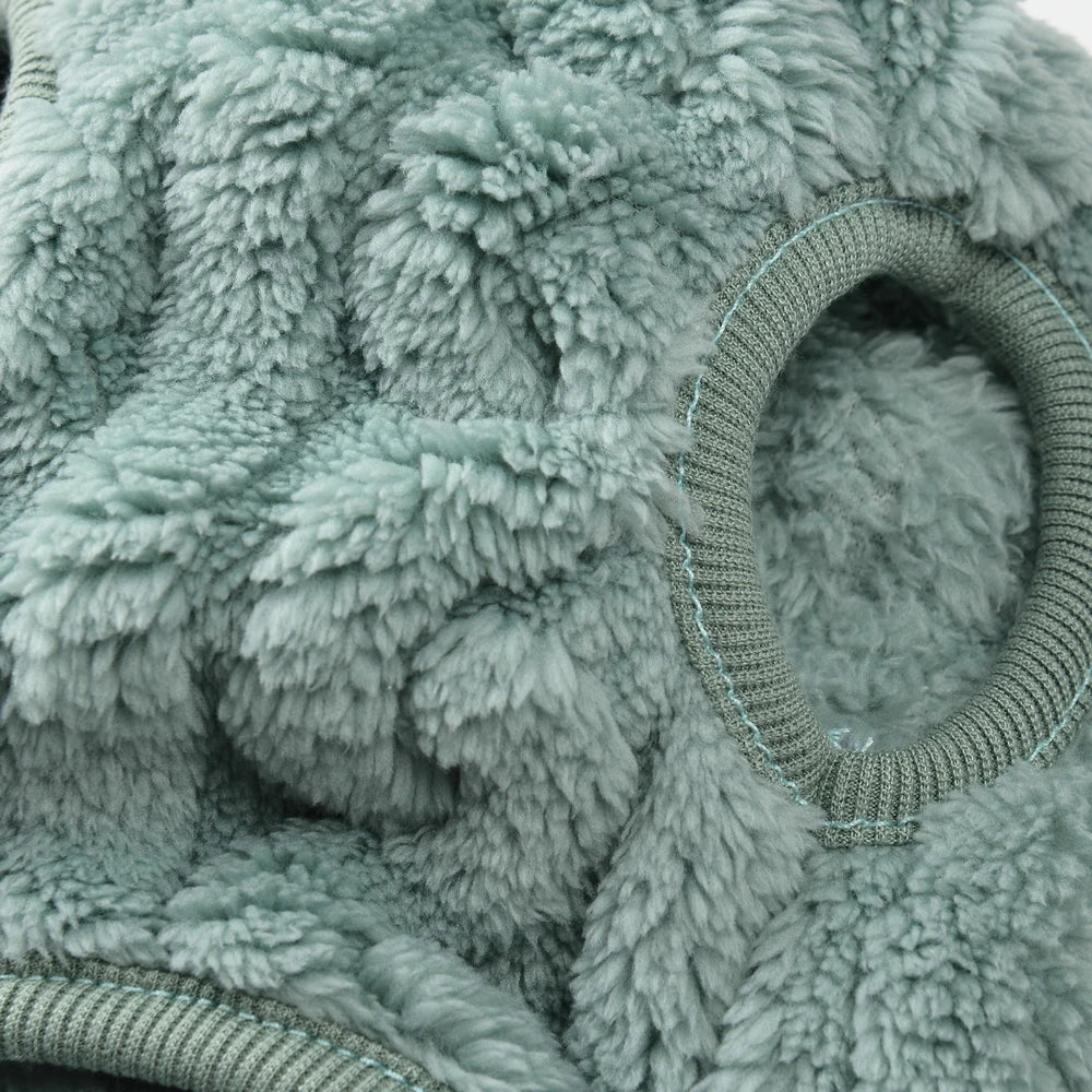 Fleece Warm Dog Cloth Sleeveless Soft Cozy Plush Vest Puppy Winter Overall for Small Medium Pet Sweatshirt  for Dog and Cat