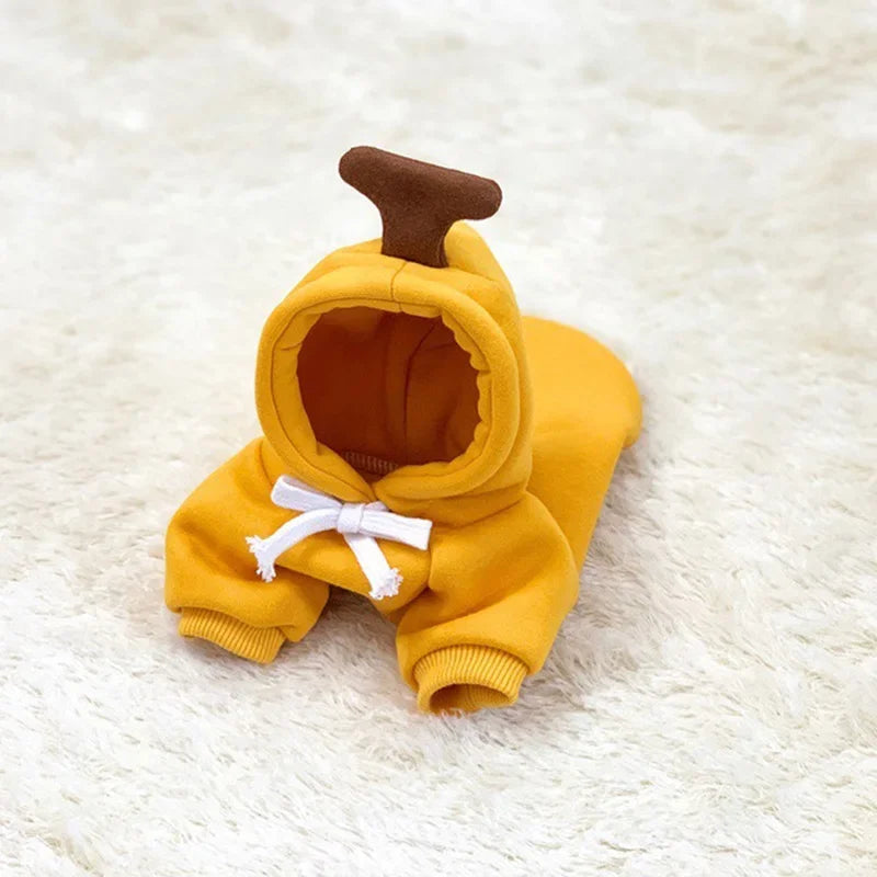 Winter Pet Hoodie Sweater Sports Cat Clothes for Cats Kitten Dog Pullovers Sweatshirt Fruit Animal Cosplay Pets Clothing Costume
