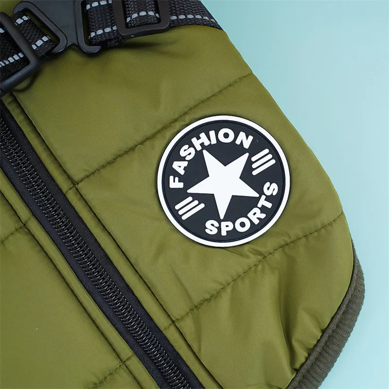 Thick and warm pet clothes, dog and cat cotton coats, winter chest and back, cat cotton vests, dog supplies