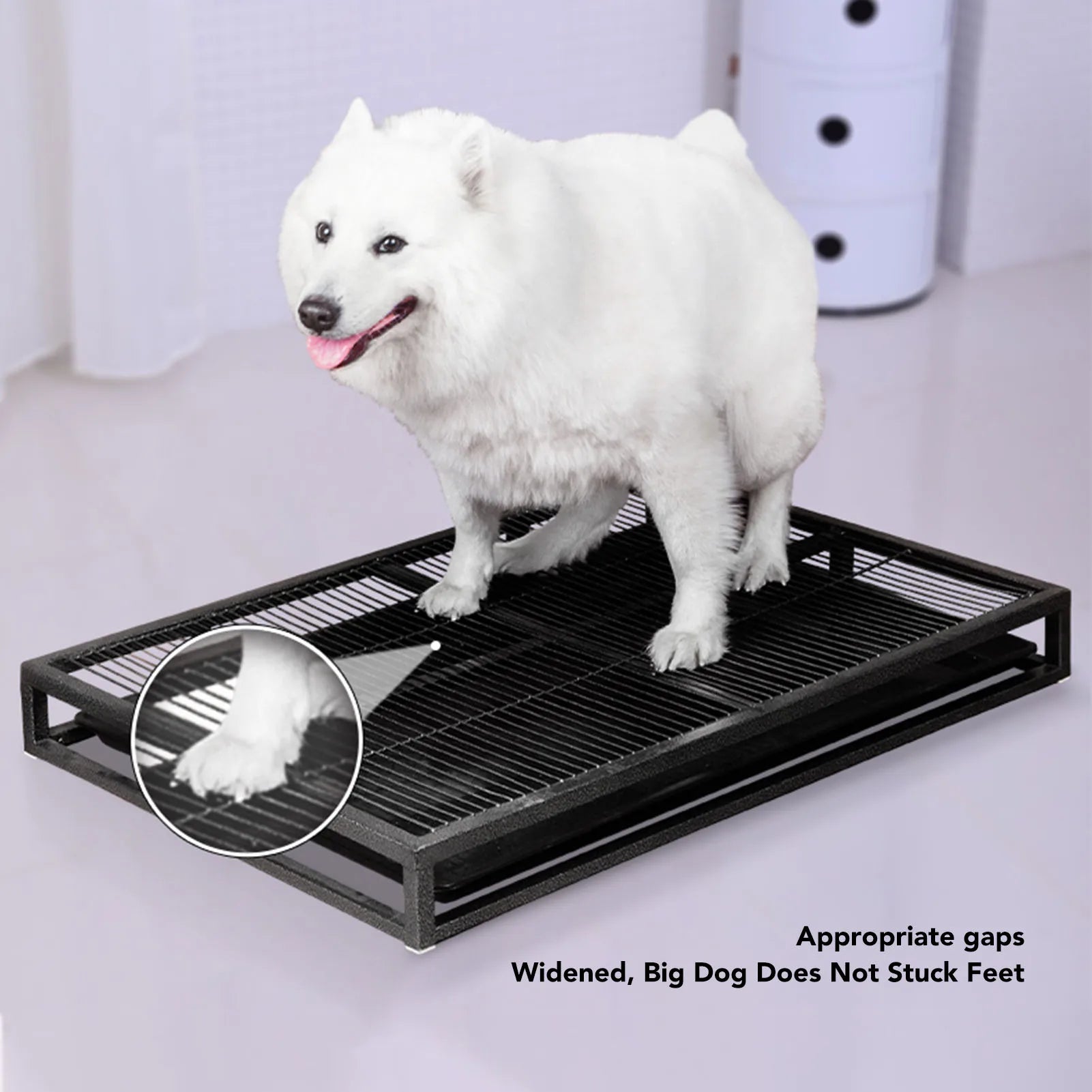 Dog Training Toilet Reusable Long Lifespan Easy to Clean Indoor Outdoor Pet Litter Box for Puppy