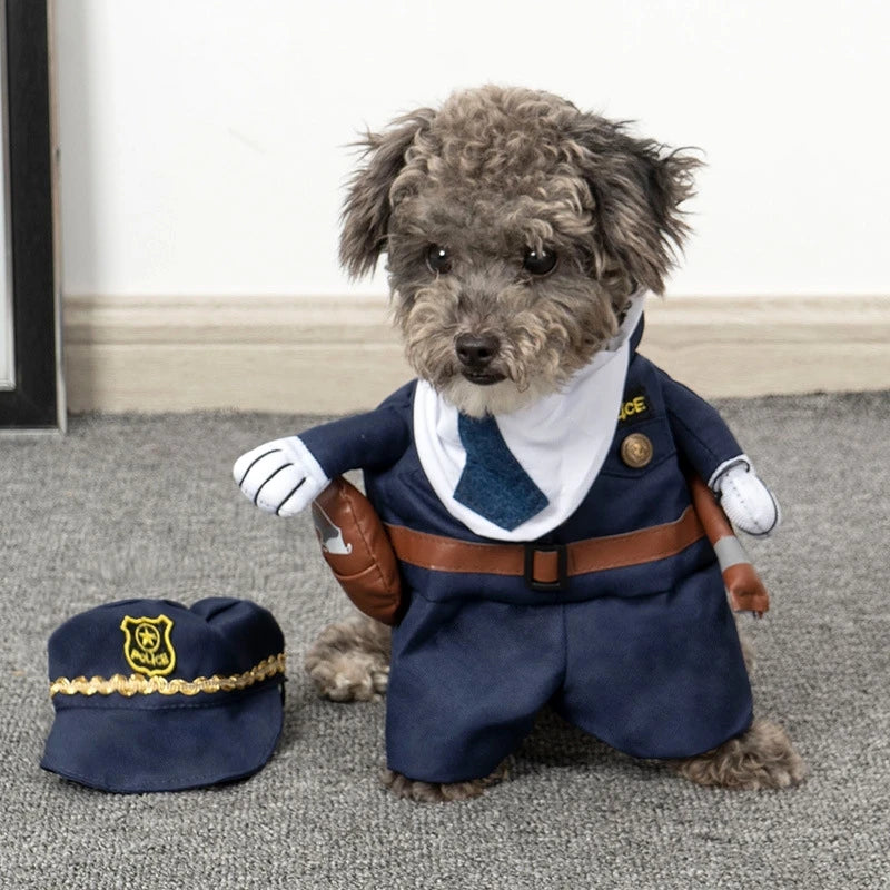 Dog Clothes Funny Costume Halloween Puppy Sweatshirt Suit Dog Cosplay Clothes Party Clothing Cat Dog Sets Pet Dress Dog Outfits