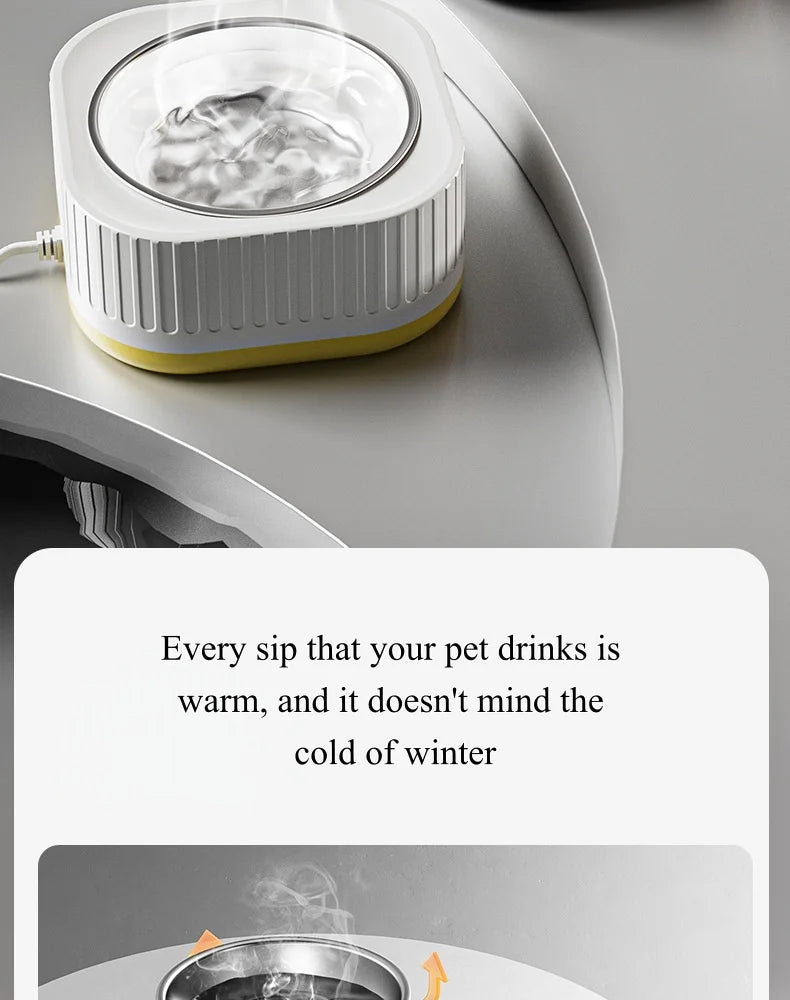Cat Constant-Temperature Drinking Water Heater, Dog Automatic Heat-Retaining Bowl, Winter Constant-Temperature Pet Supplies