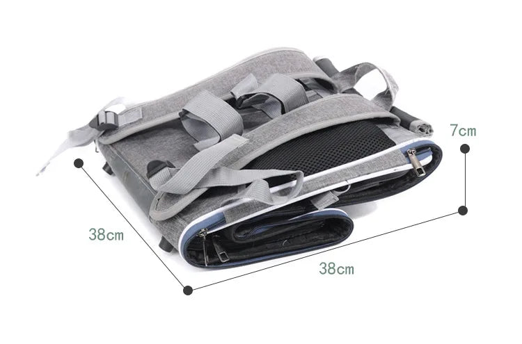 Mo Chong Car-mounted Pet Bag, a Portable Handheld and Backpack for Outdoor Use. Nordic-style Bicycle-mounted Cat Bag and Dog Bag