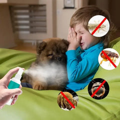 30ml Pet Expel Fleas Lice Treatments Spray Quick And Handy Fleas Ticks Expellent For Dogs Cats Pet Health Supplies