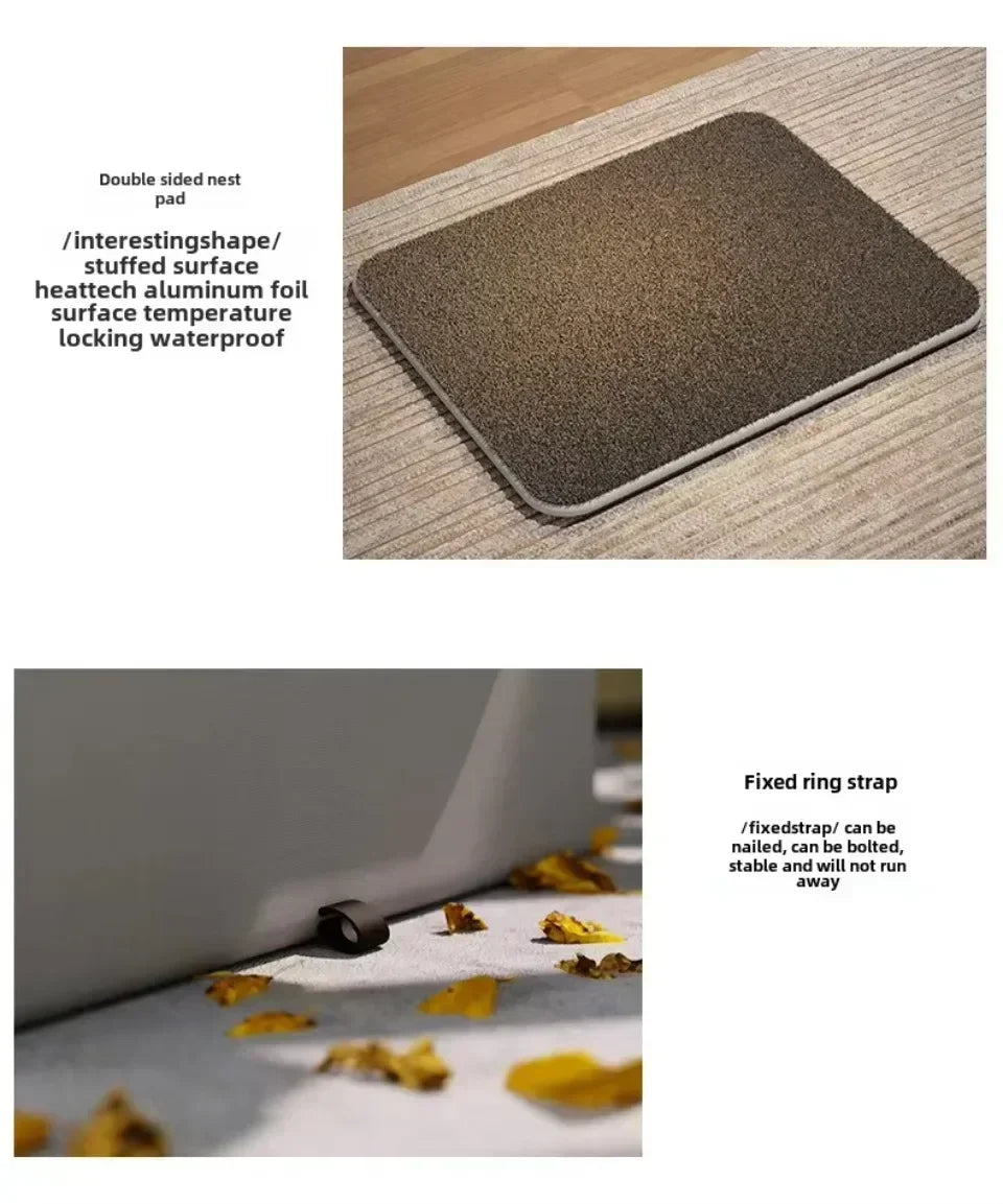 Cat Nest Waterproof Stray Cat House Outdoor Feral Large Capacity Pet Rainproof Moisture Large Winter Warm Love Stray Cat Nest