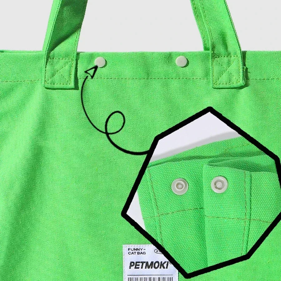 SoBag Soft Pet Backpack - Hands free walking design, breathable cat/dog travel bag, airline approved portable kennel