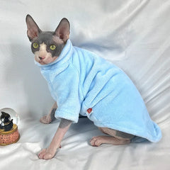 Fashionable Clothes For Cats Sphynx Cat Sweater Kitten Clothing Hound Dog Hoodie Clothes For Sphinx Cat Outfit Pet Jumpsuits