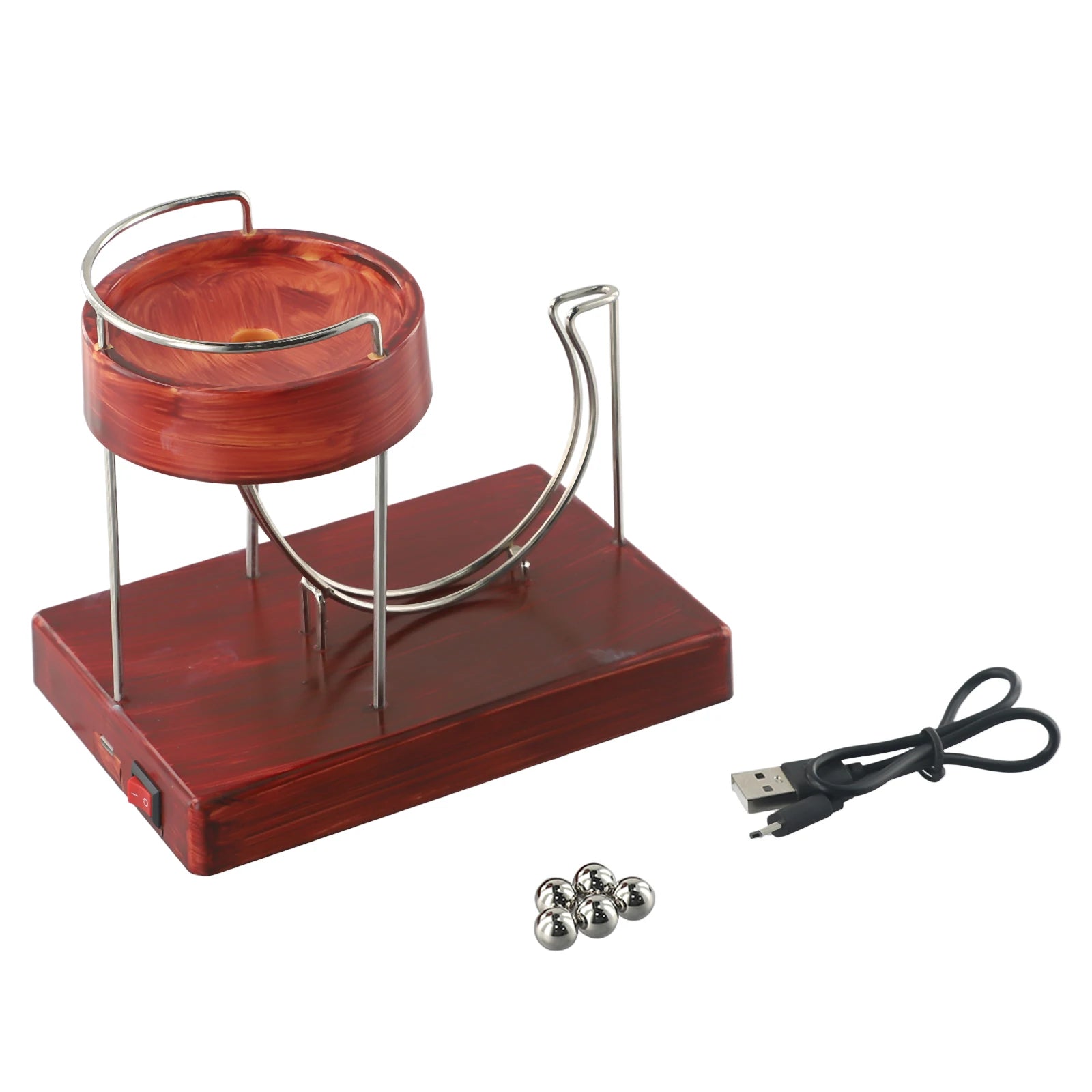 Art Perpetual Motion Machine Plastic Art Motion Inertial Automatic Creative Infinite Jumping Table Toy Home Table Decoration