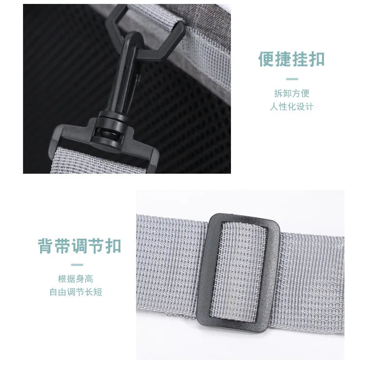 Mo Chong Car-mounted Pet Bag, a Portable Handheld and Backpack for Outdoor Use. Nordic-style Bicycle-mounted Cat Bag and Dog Bag