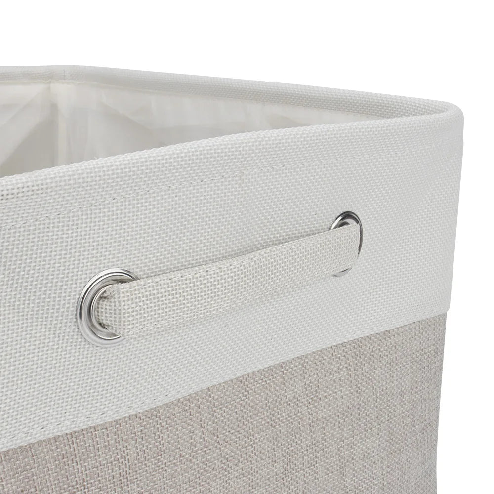 Pet Toy Storage Basket Foldable Paw Dog Cat Clothes Box Accessories Organize Bin