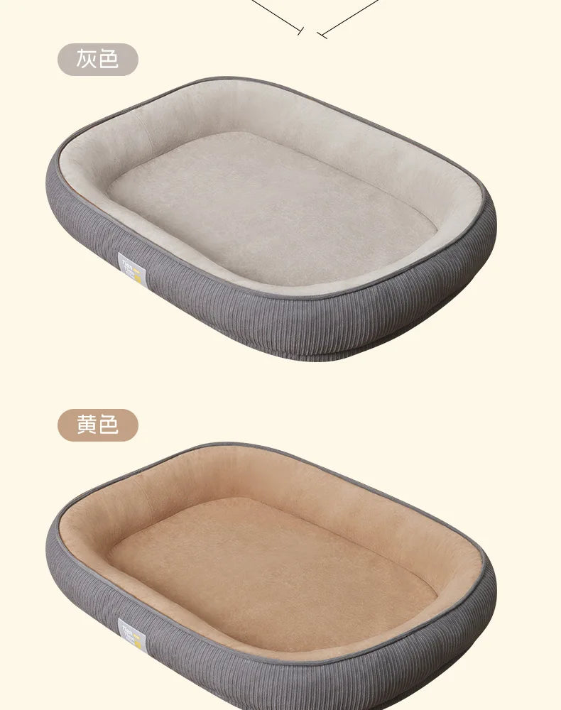 Pet Dog Kennel Four Seasons Can Be Disassembled and Washed Medium-sized Small Dog Winter Warm Winter Dog Sleeping Mat Cat Kennel