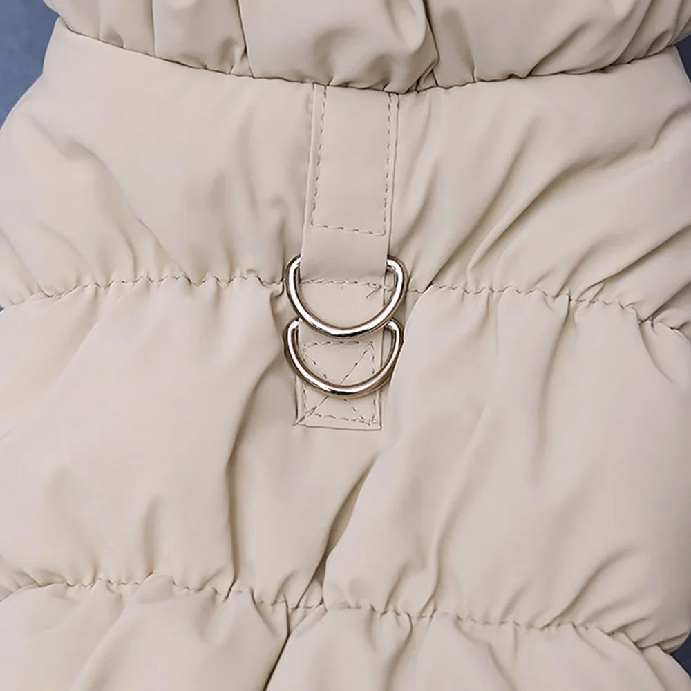 Soft Warm Dog Clothes Winter Padded Puppy Cat Coat Jacket For Small Medium Dogs Chihuahua French Bulldog Poodle Vest Pet Outfit