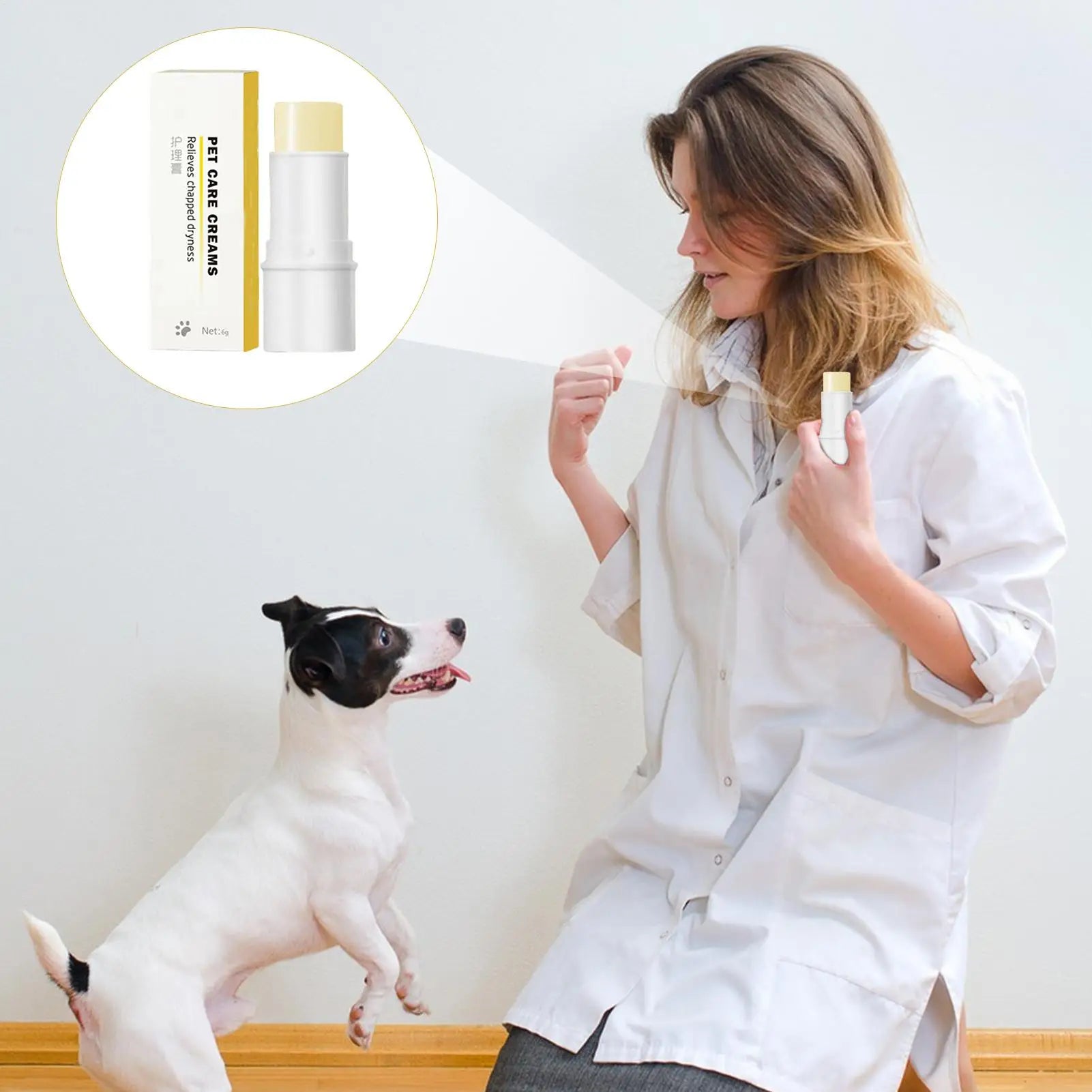 Dog Nose And Paw Balm Dog Paw Cream Cats Dogs Paw Protector Cream Pet Feet Moisturizer Cracked Nose Paws Dry Relief Feet Repair