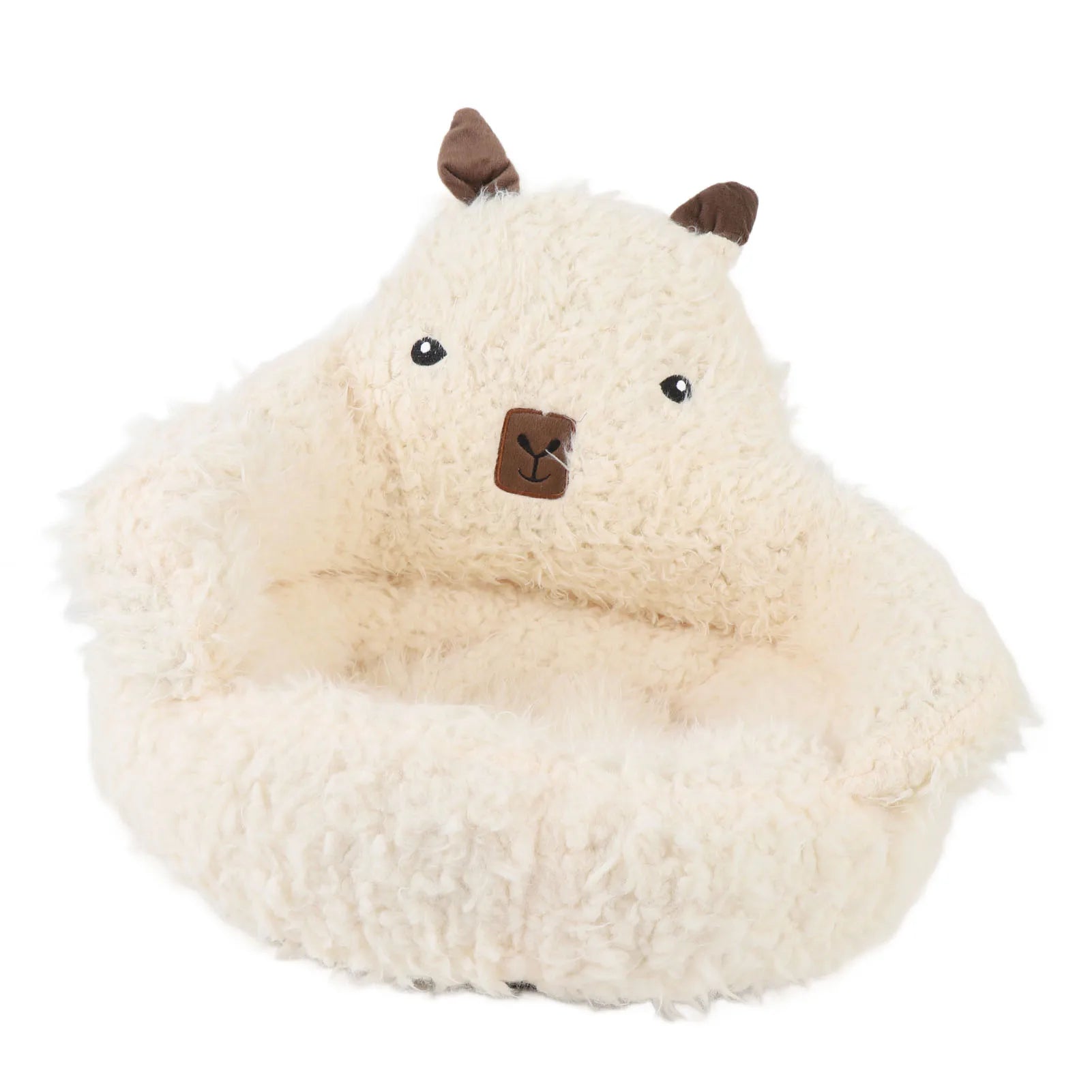 Pet Sofa Bed Winter Christmas Warm Cotton PP Comfortable Washable Relaxing Winter Cat Couch Bed for Puppy Kitty