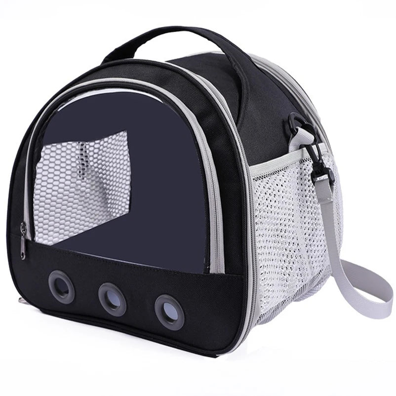 Cat Dog Bird Rabbit Carrier Bag With Thick Cotton Cushion Pet Aviation Backpack Anti-suffocation Portable Travel Bag Pet Dog Bag