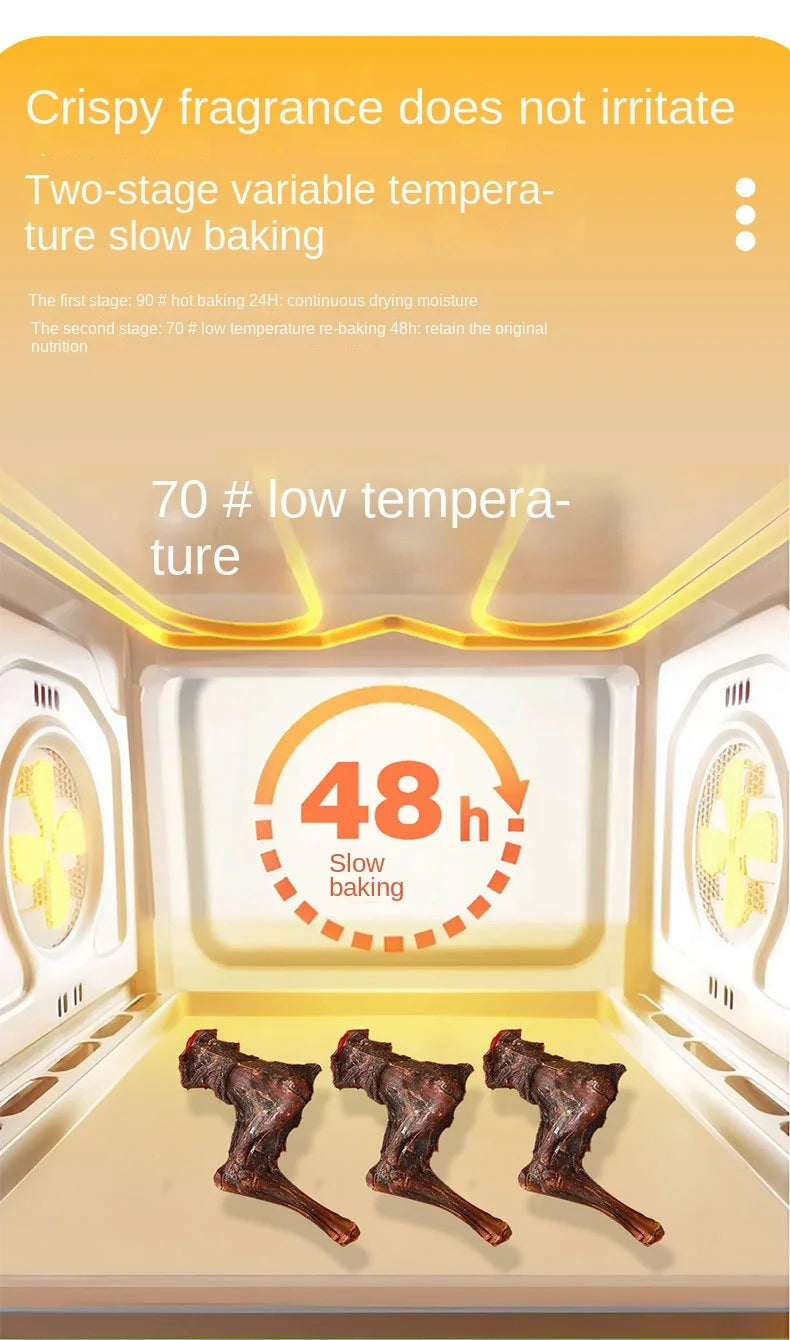 Pet Snacks Dried Lamb Legs Dog Snacks Crispy Big Bones Adult Dog and Puppy Molar Sticks Tooth Cleaning Bone Food Pet Snacks