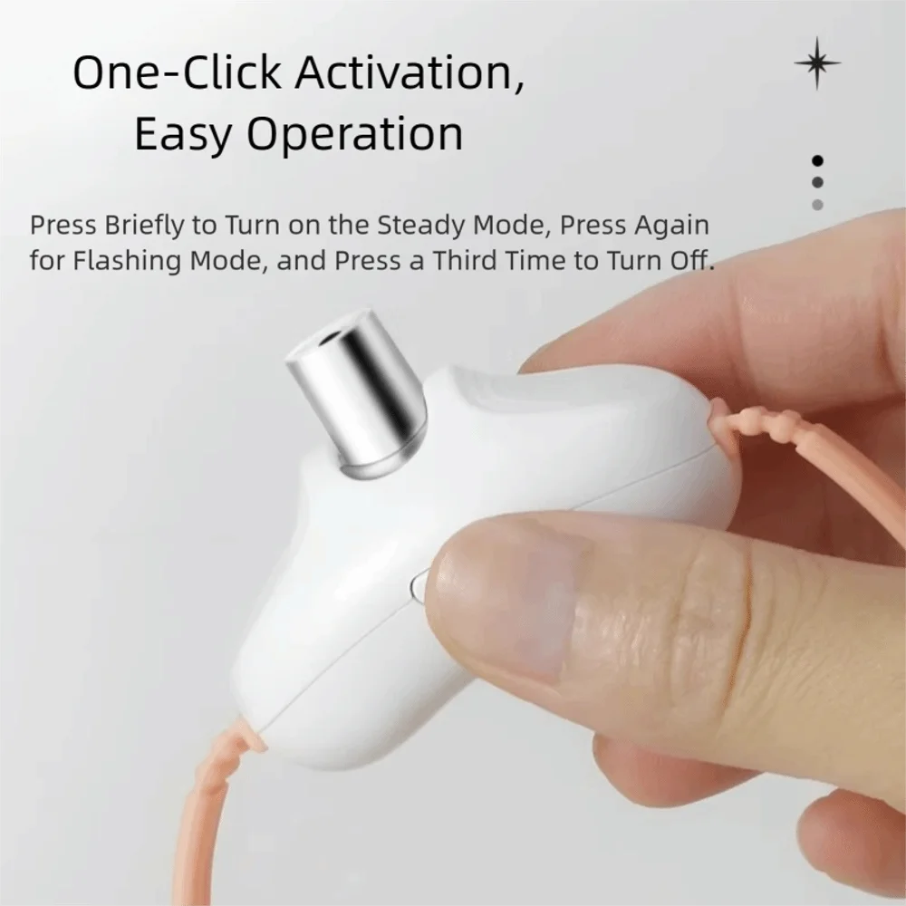 New Automatic Cat Laser Toy Pet Supplies Electric Cat Laser Collar with LED Light Led Cat Collar for Indoor Cats