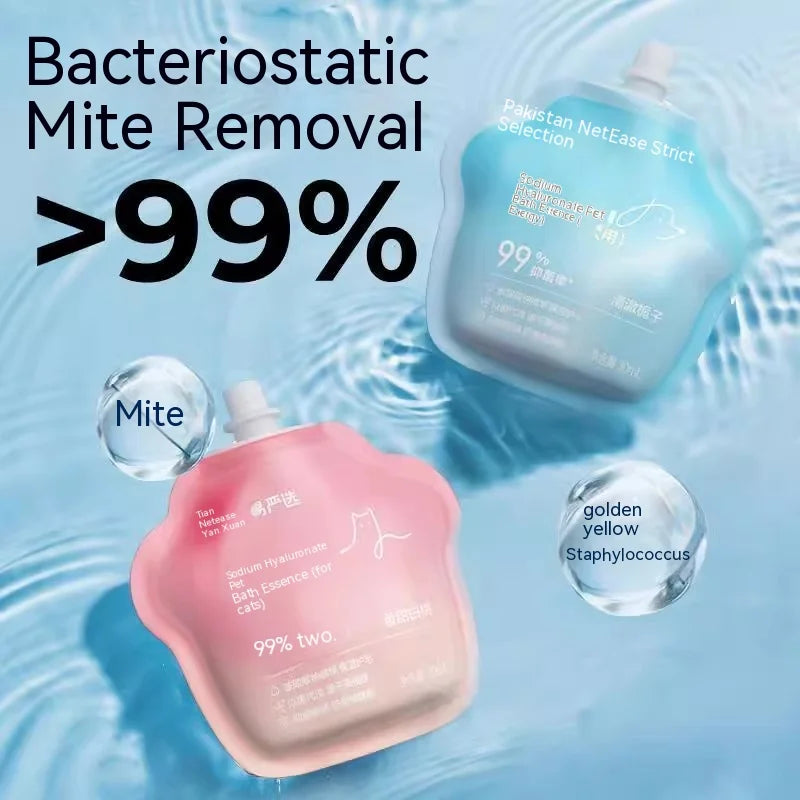 Pet Wash Free Gloves Cleaning Pet Decontamination Cleaning Massage Grooming Dog and Cat Supplies Wash Free Essence Gloves