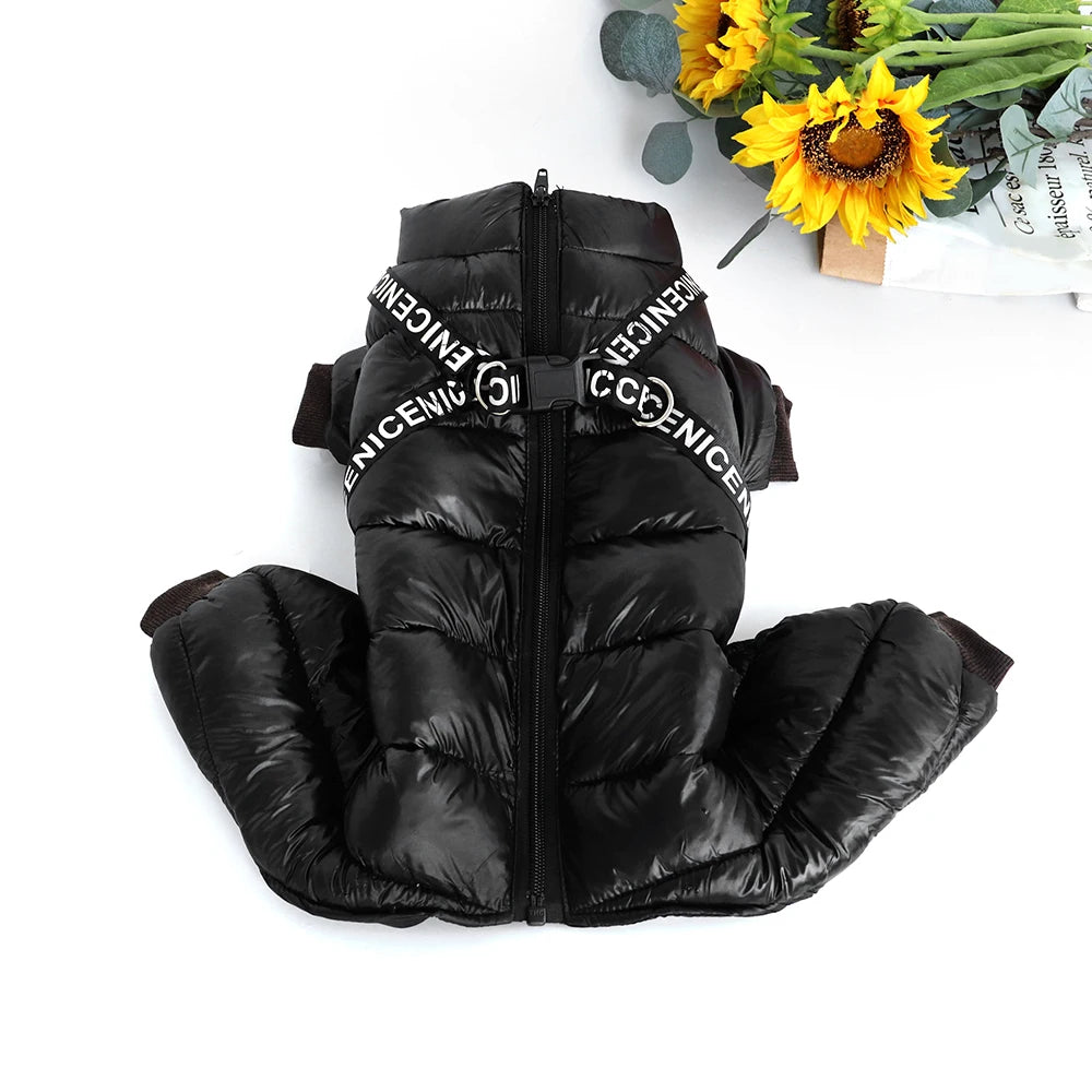 Winter Pet Dog Clothes Super Warm Dog Jacket Coat Waterproof Small Medium Large Dogs Pet Clothing Jumpsuit For French Bulldog