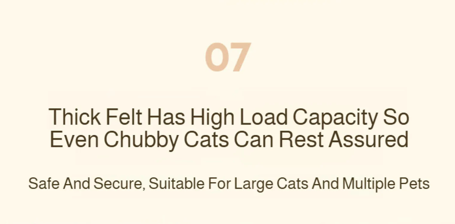 Winter Double Enclosed Cat House Integrated Tree Hole Thickened Felt Cat Litter MultiLayer Scratching Board for Indoor Pet Frame