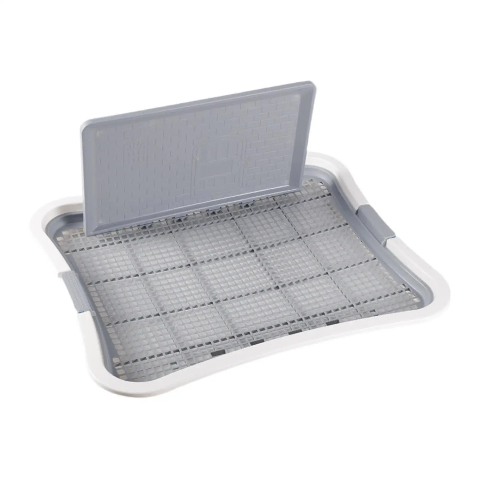 Potty Trainer Urinal and Urinary Column Keep Clean Dog Potty Tray Pet Training Toilet Tray for Bunny Dogs Cats Puppy Kitten