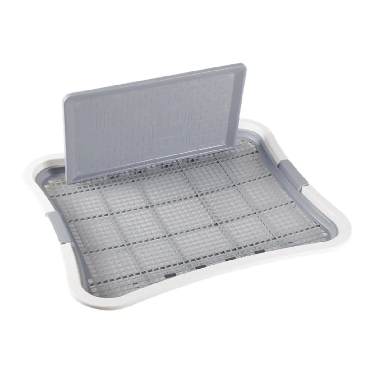 Potty Trainer Urinal and Urinary Column Keep Clean Dog Potty Tray Pet Training Toilet Tray for Bunny Dogs Cats Puppy Kitten