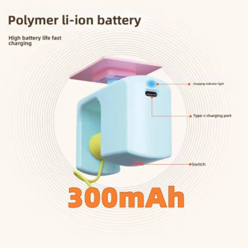 Pet Stress Relief Toys for Cats, Rechargeable Interactive Hanging Door Cat Toy, Automatic Electric Flying Bird Cat Toy for Hunt