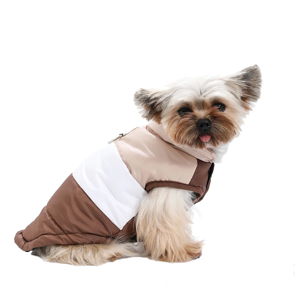 Autumn Winter Cat Clothes Coat With D-Ring Warm Soft Vest Jacket for Small Medium Cats Dog British Shorthair Sphynx Pet Outfits