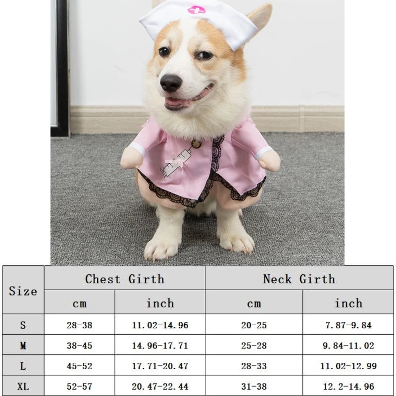Dog Clothes Funny Costume Halloween Puppy Sweatshirt Suit Dog Cosplay Clothes Party Clothing Cat Dog Sets Pet Dress Dog Outfits
