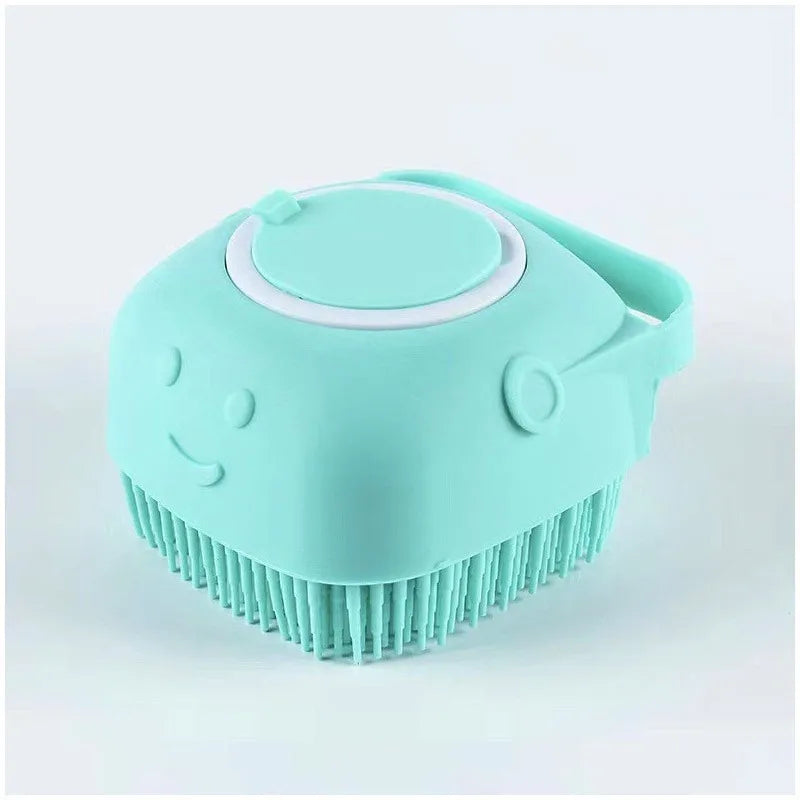 Pet Bath Brush To Bathe Grooming Dog Cats Comb Short Hair Brush Pet Cat Bathroom Cleaning Tool Silicone Dog Bath Massage Gloves