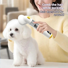 Multifunctional Pet Vacuum Cleaner Pet Suction Comb Blowing 3in1 Hair Remover Cat Hair Cleaning Pet Care And Deshedding Supplies
