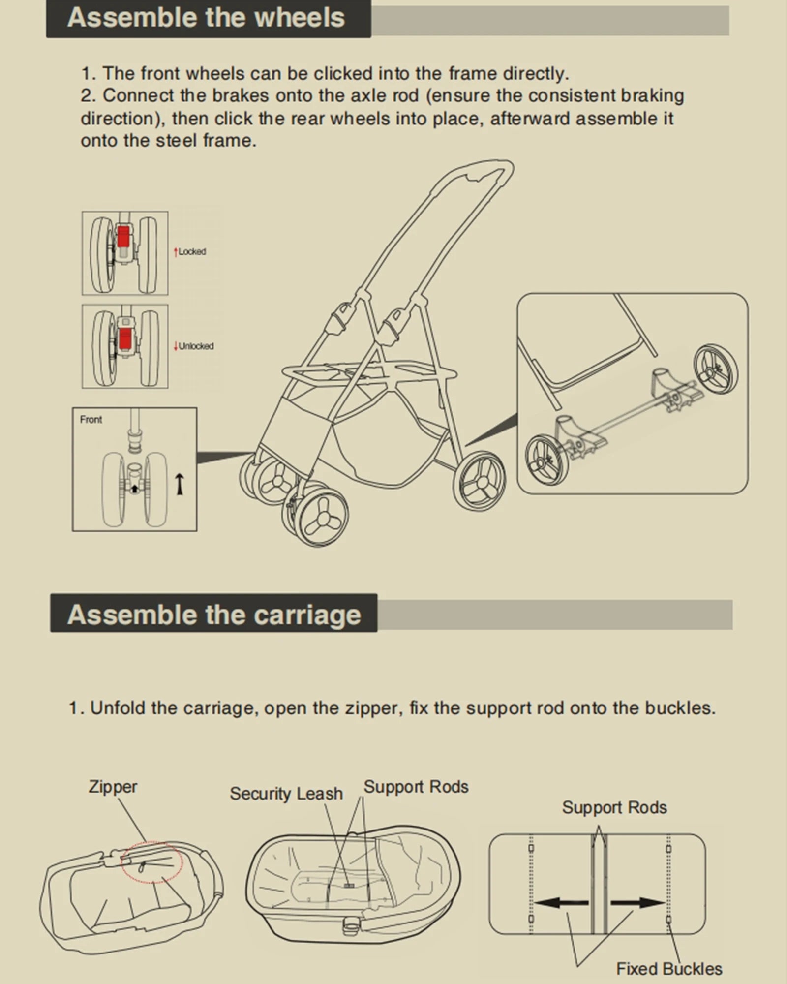 Wedyvko Luxury Detachable Pet Stroller Light Cup Holder Design Four-wheeled Universal Wheel Dog Cart Outdoor Travel Carrying Bag