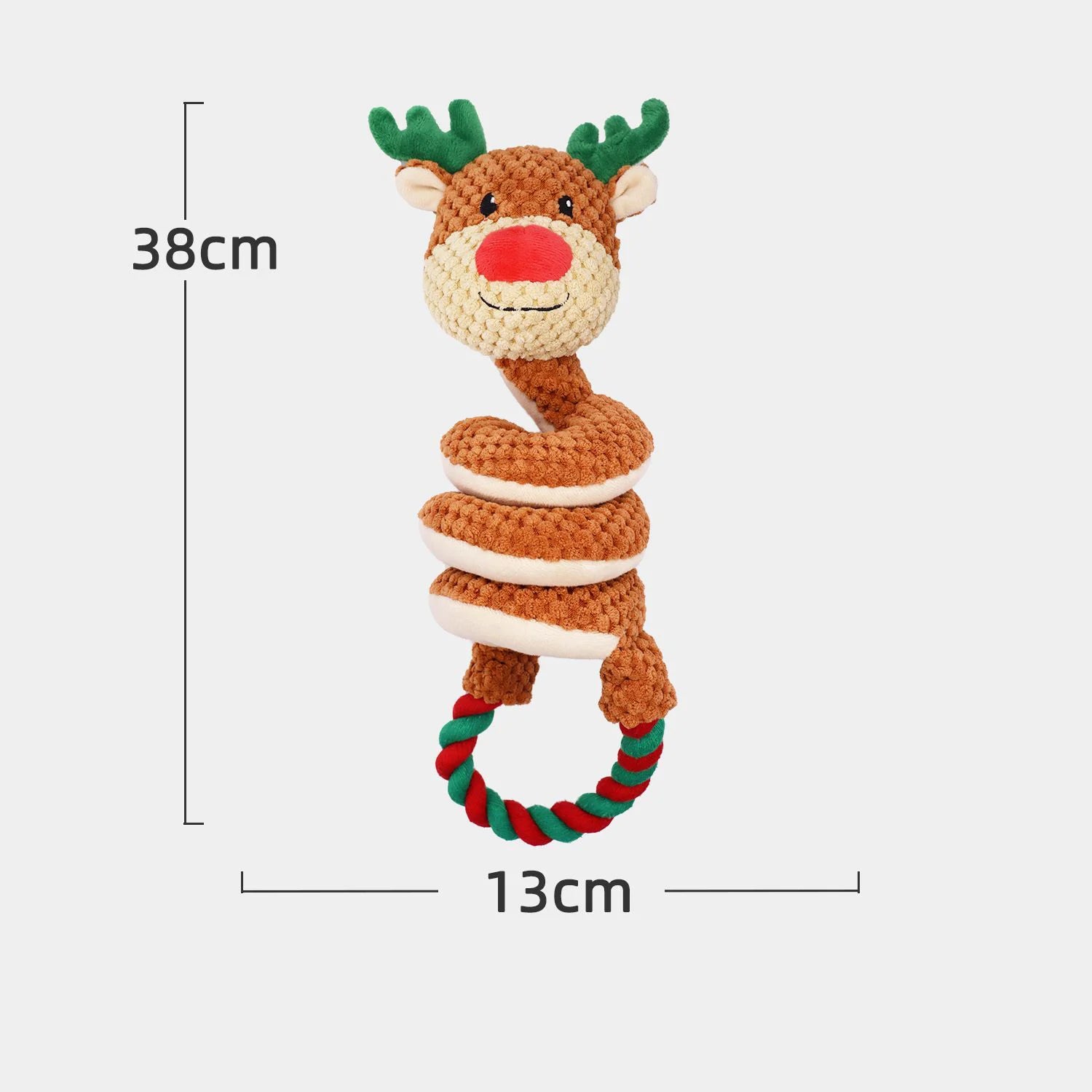 Interactive plush squeaky toys are suitable for large, medium and small dogs - intelligent breed puppy toys