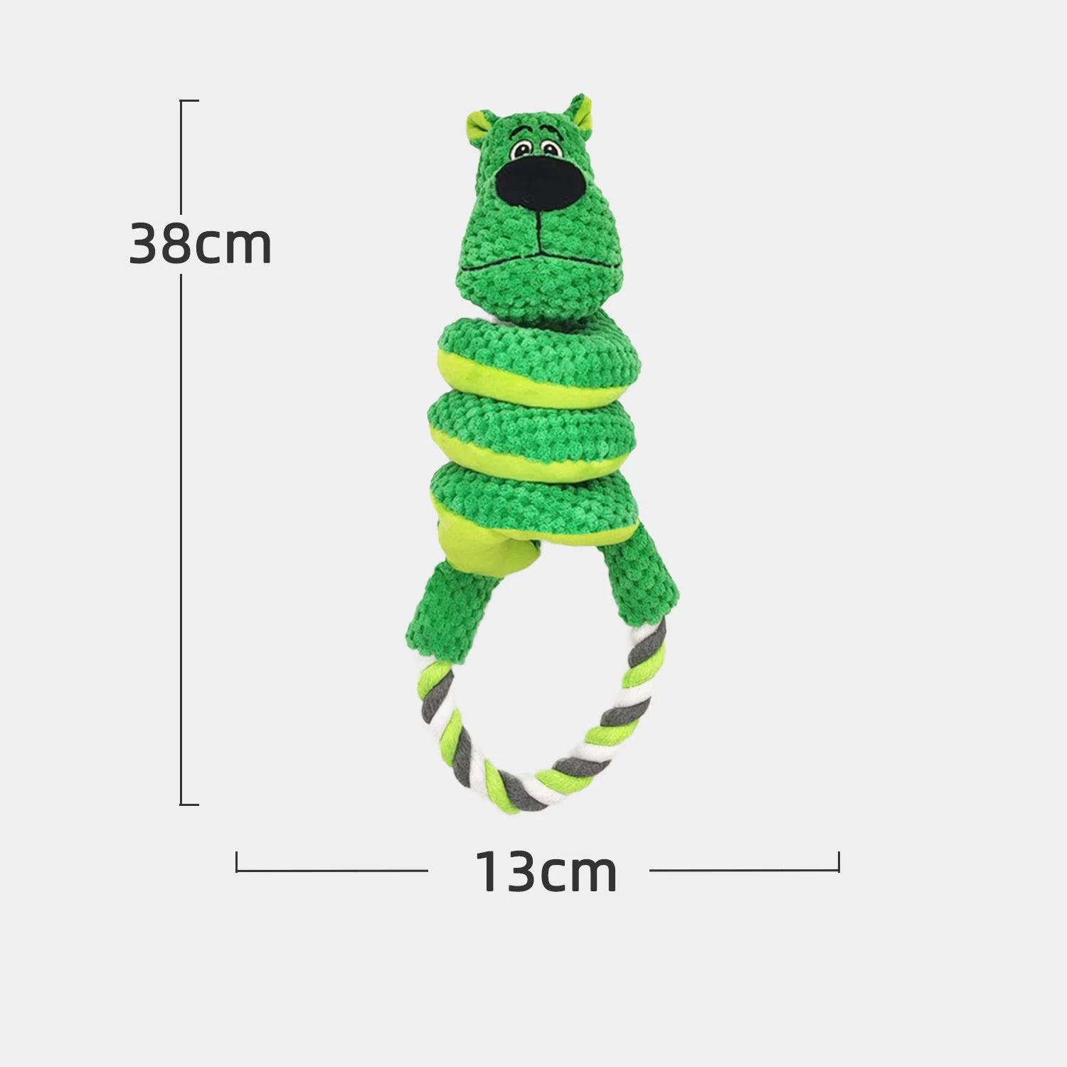 Interactive plush squeaky toys are suitable for large, medium and small dogs - intelligent breed puppy toys