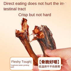 Pet Snacks Dried Lamb Legs Dog Snacks Crispy Big Bones Adult Dog and Puppy Molar Sticks Tooth Cleaning Bone Food Pet Snacks