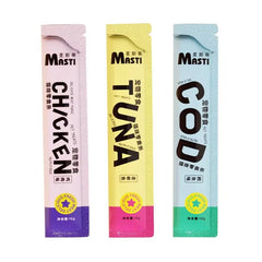 Cat food pet snacks 15g/piece liquid wet food tuna chicken canned hair cheek cat snacks