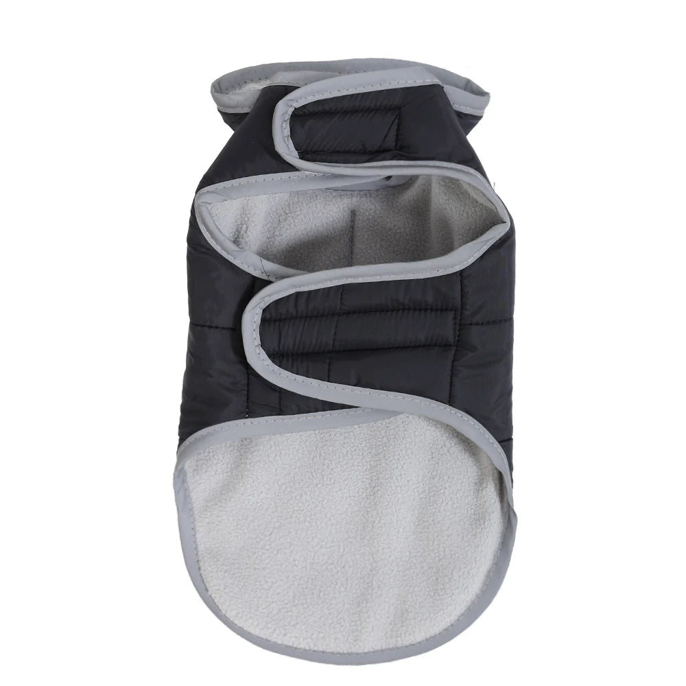 Reflective Pet Clothes Cute Windproof Reversible Kitten Jacket Coat Winter Warm Thicken Fleece Cat Costume For Small Cats Sphynx