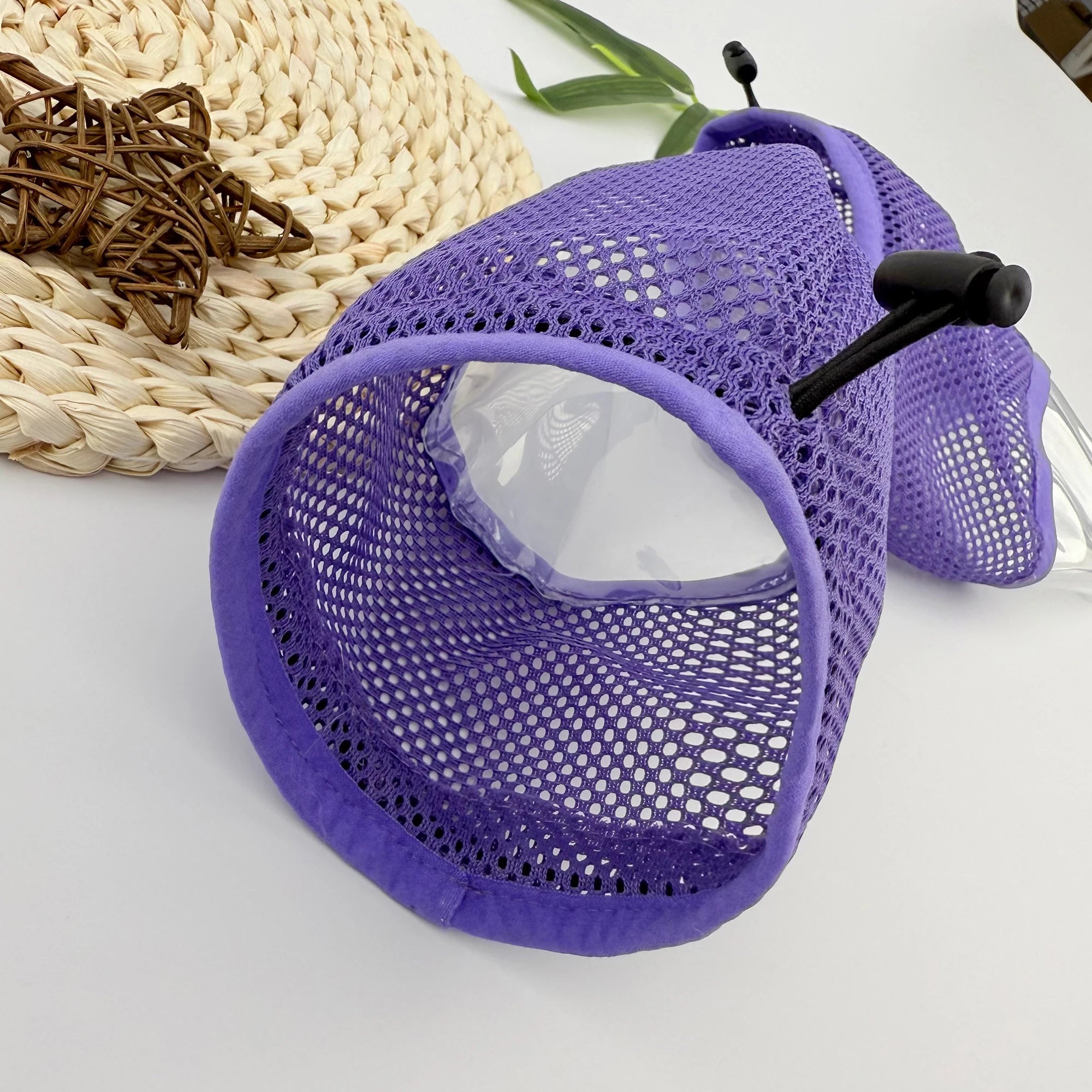 New Kitty Headgear Anti-Licking Anti-Scratch Prevent Eating Not Blocking The View Breathable Cat Mask Pet Supplies