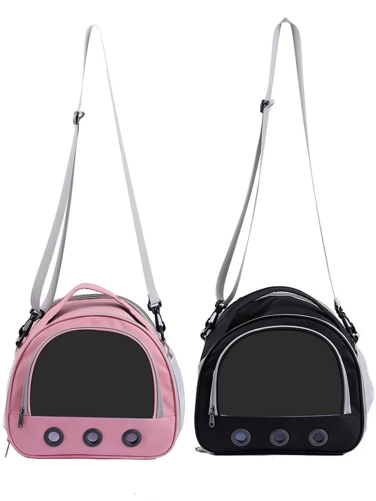 Cat Dog Bird Rabbit Carrier Bag With Thick Cotton Cushion Pet Aviation Backpack Anti-suffocation Portable Travel Bag Pet Dog Bag