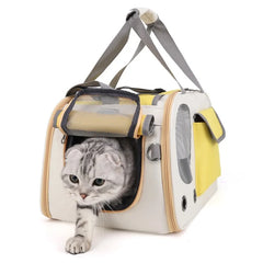 Portable Dog And Cat Bag, New Pet Bag, Summer Cat Outdoor Bag, Large Capacity Breathable Single Shoulder Diagonal Cross Bag