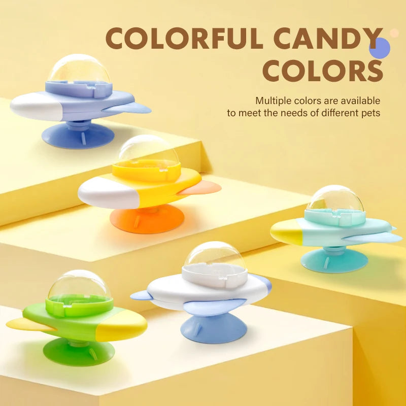 Interactive Dog And Cat Toy Pet Automatic Food Treat Dispenser Cartoon Duck Design Slow Food Pet Snack Feeder for Dog Training