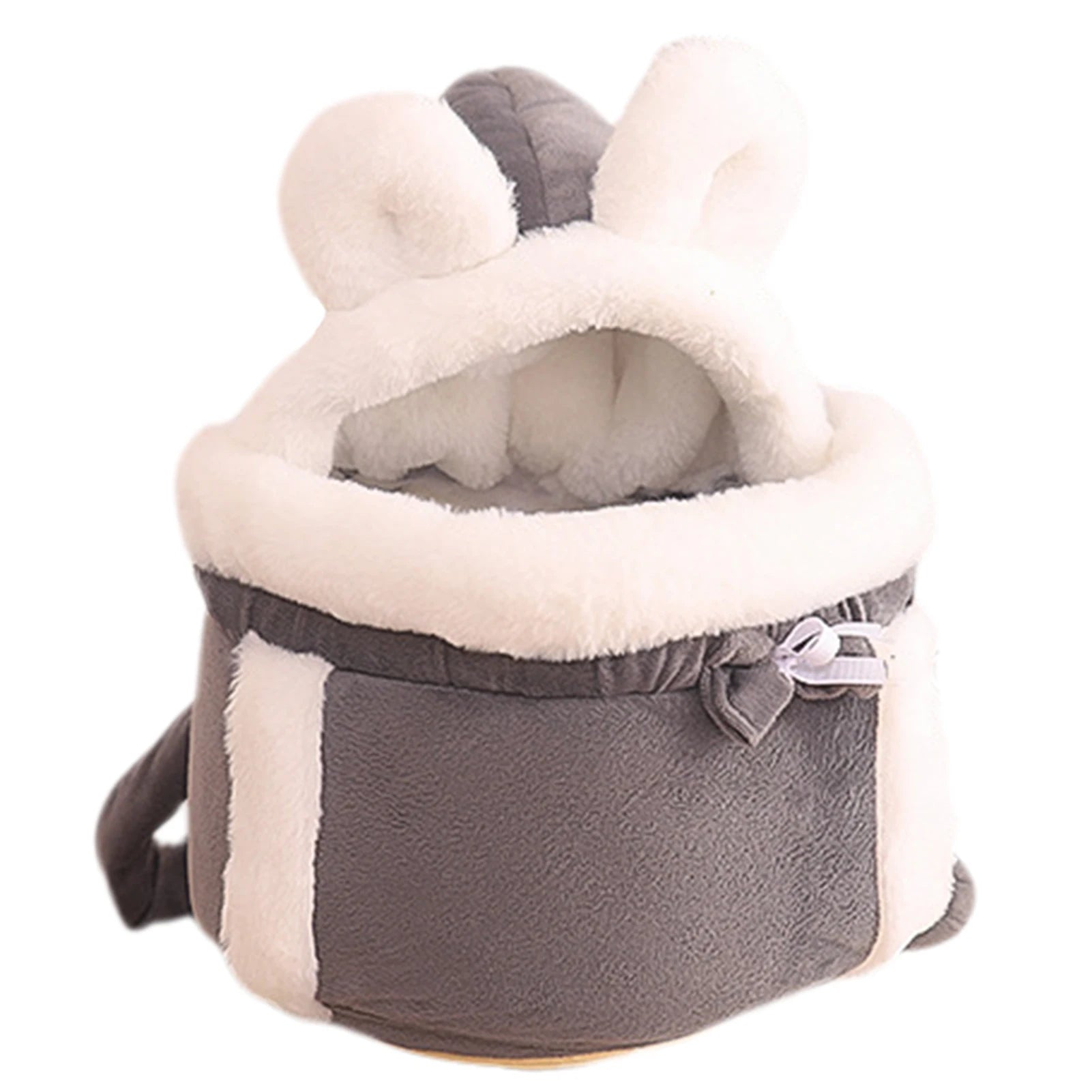 Pet Carrier Bag Cat Dogs Plush Backpack Outdoor Travel Walking Winter Warm Nest Kitten Puppy Hanging Chest Portable Carriers