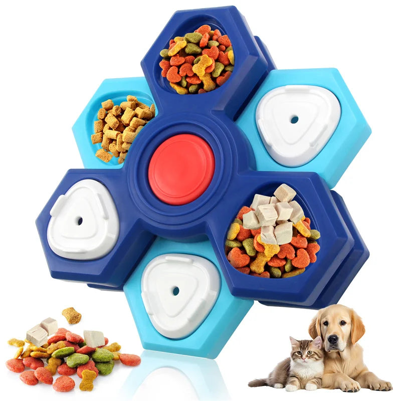 Dog Puzzle Toys Dog Training Boredom Interactive Puzzle Feeding Toys Slow Food Tray Pet Feeding Supplies
