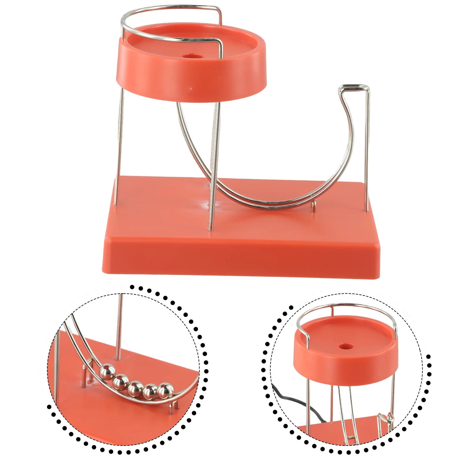 Art Perpetual Motion Machine Plastic Art Motion Inertial Automatic Creative Infinite Jumping Table Toy Home Table Decoration