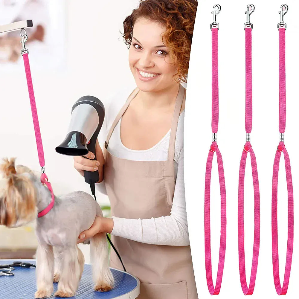 Adjustable Pet Grooming Leash - Safety Restraint Lead for Dog Cat Grooming Table
