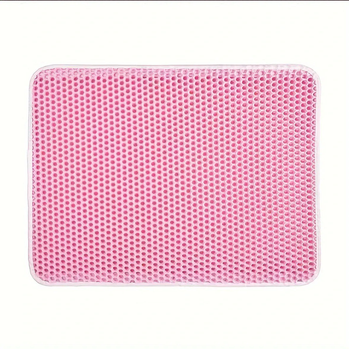 Advanced Honeycomb Cat Litter Mat - Double Layer Waterproof Litter Trapper