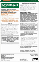 Advantage II Small Cat – Vet-Recommended Flea Treatment & Prevention for Cats 5-9 lbs, 6-Month Supply